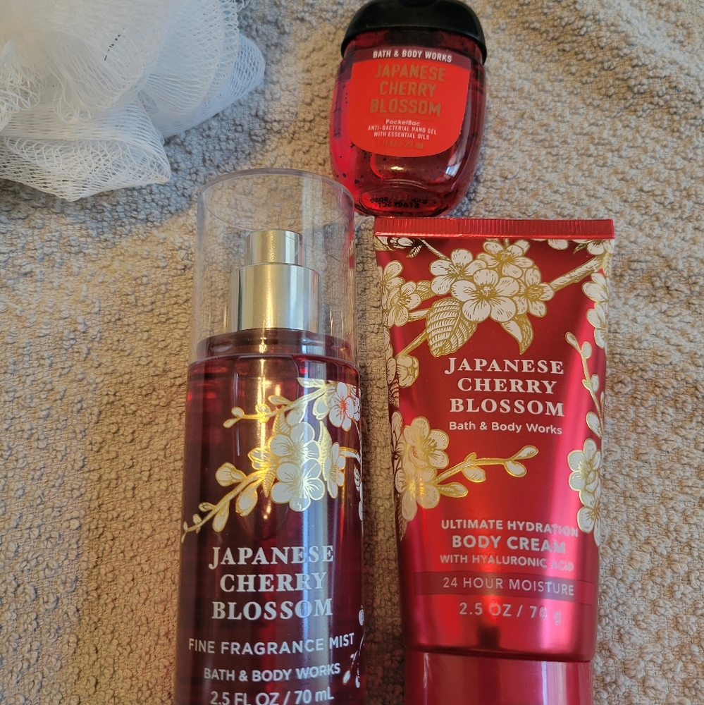 Bath and body works 4 piece travel set